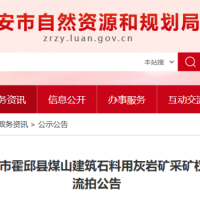 起始價8億元！安徽一建筑石料用灰巖礦無人報價流拍